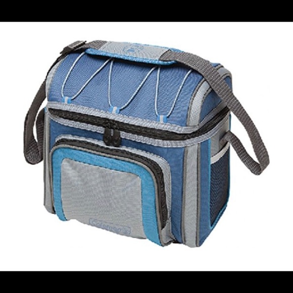 Coleman 12 Can Soft Cooler, Blue - Picture 1 of 8